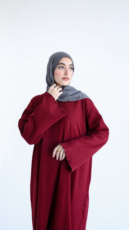 Burgandy Dalila Dress