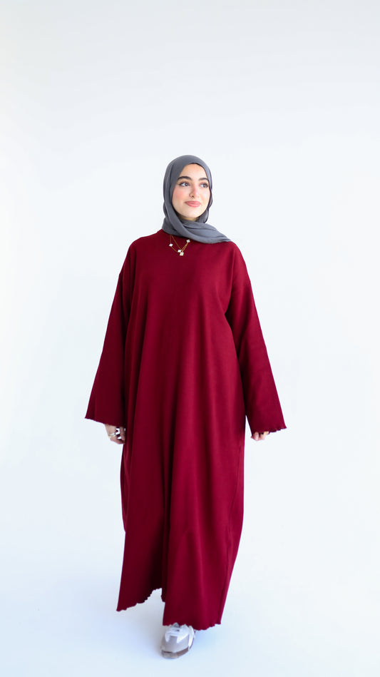 Burgandy Dalila Dress