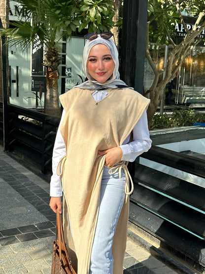 Halima Long Vest